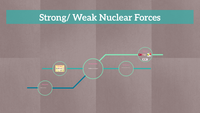 Strong Weak nuclear forces by reid vacco