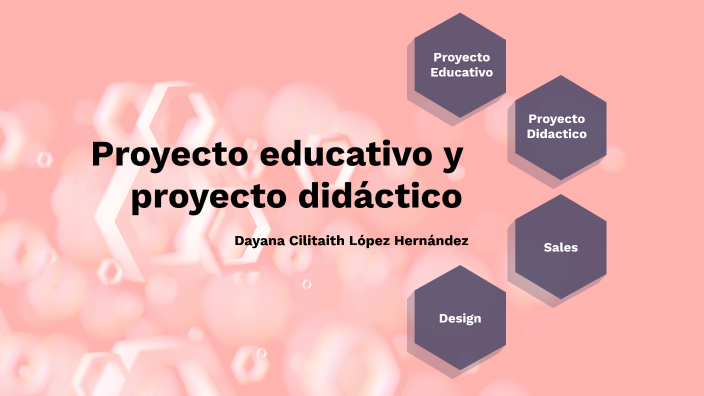 Proyecto educativo y proyecto didáctico by Dayana Cilitaith López ...