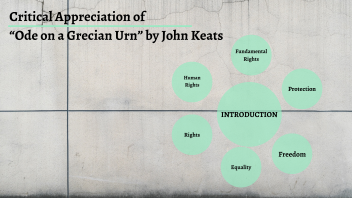 john keats ode on a grecian urn critical appreciation