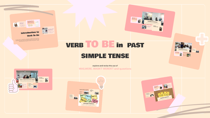Mindmap: Verb to Be - Past Simple by Kateřina Kobylková on Prezi