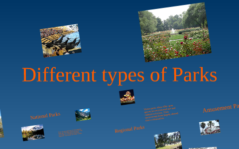 Different types of Parks by To Lu on Prezi