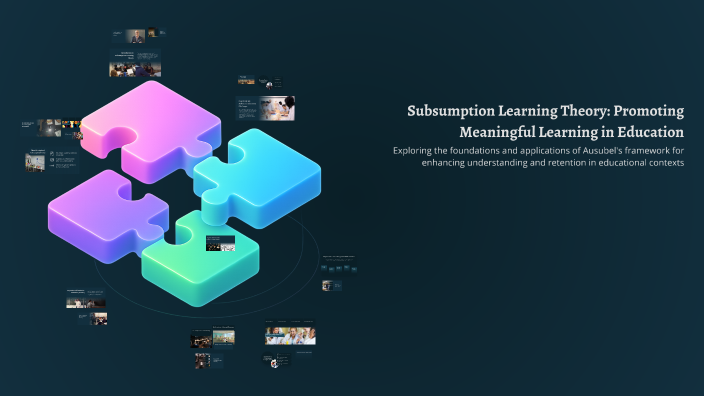 Subsumption Learning Theory: Promoting Meaningful Learning in Education ...
