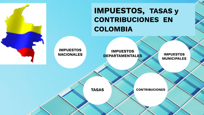 TIPOS DE IMPUESTOS LEGISLACION COLOMBIANA by EDGAR GONZALEZ BONILLA on