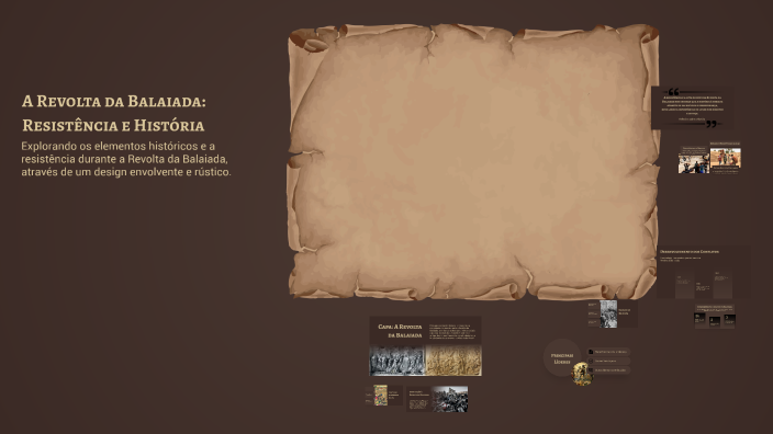 A Revolta da Balaiada: Resistência e História by Alicya Valentim on Prezi