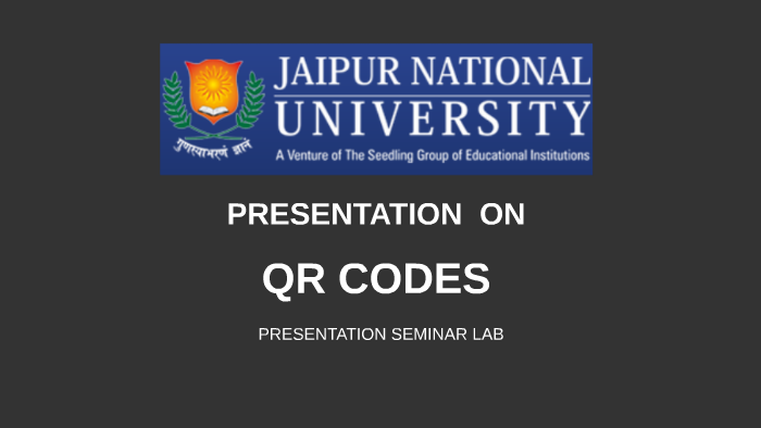 QR CODES by rahul arora on Prezi