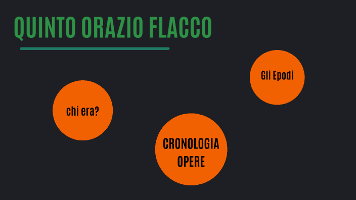 orazio by Filomena D'Amato on Prezi