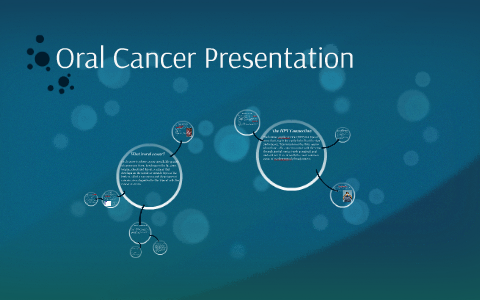 oral cancer case presentation