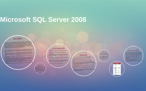 Microsoft SQL Server by Sthefany BGomez on Prezi
