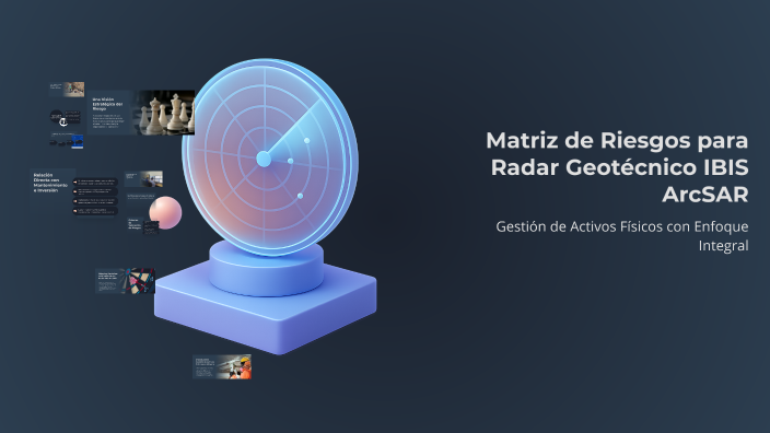 Matriz de Riesgos para Radar Geotécnico IBIS ArcSAR by LUIS DARIO ...
