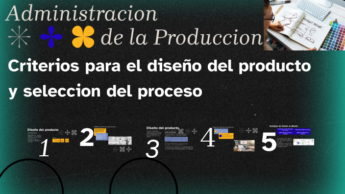 Criterios para el diseño del producto y seleccion del proceso by Isaac ...