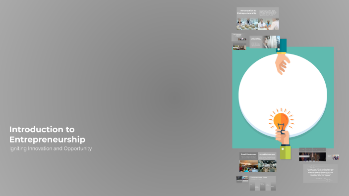 Introduction to Entrepreneurship by Informative Expression on Prezi