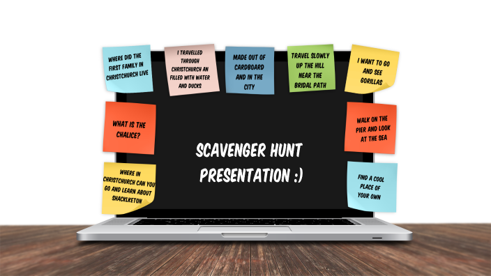 Scavenger Hunt by Rina Zhang on Prezi