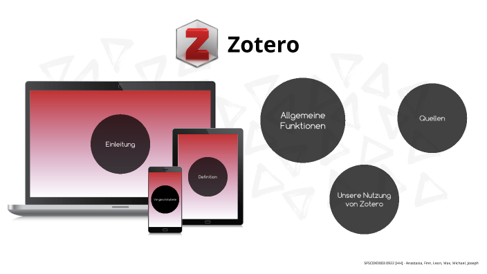 Zotero by Joseph Ruppert on Prezi