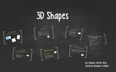 3D SHAPES by Jazmin Hooker on Prezi