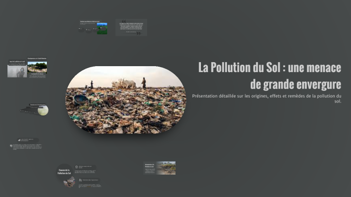 La Pollution du Sol : Causes, Conséquences et Solutions by ramzi ...