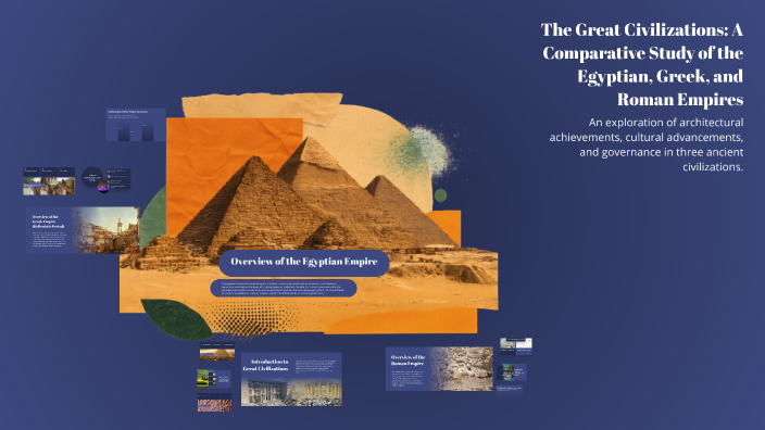 The Great Civilizations: A Comparative Study of the Egyptian, Greek ...