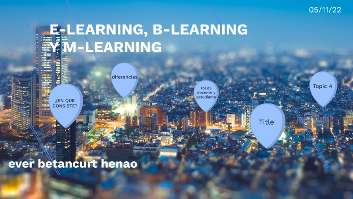 E-LEARNING, B-LEARNING Y M-LEARNING By Ever Henao On Prezi