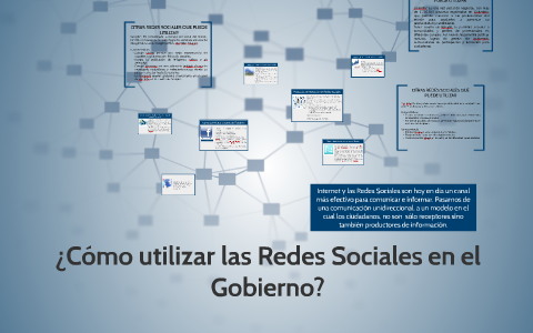 Redes Sociales en las Administraciones by Cindy Herrera on Prezi