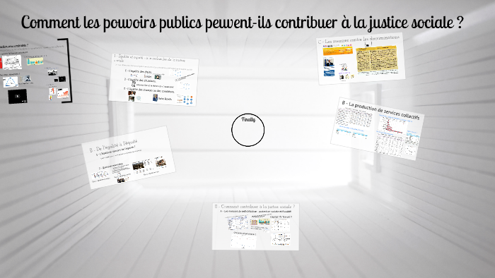 Comment les pouvoirs publics peuvent-ils contribuer à la justice