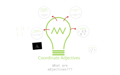 coordinate adjectives worksheet