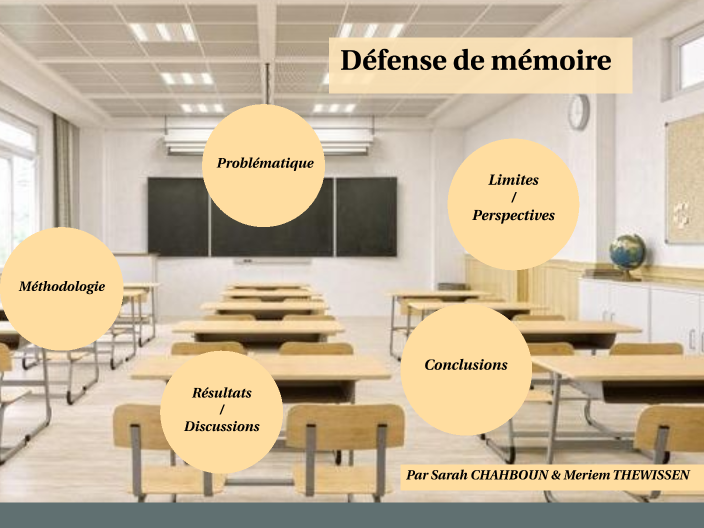 Défense de mémoire by Meriem Thewissen on Prezi
