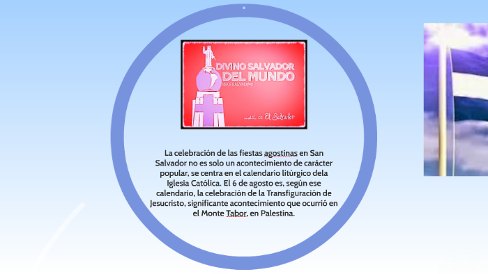 FIESTAS PATRONALES EN HONOR AL DIVINO SALVADOR DEL MUNDO EL by José ...