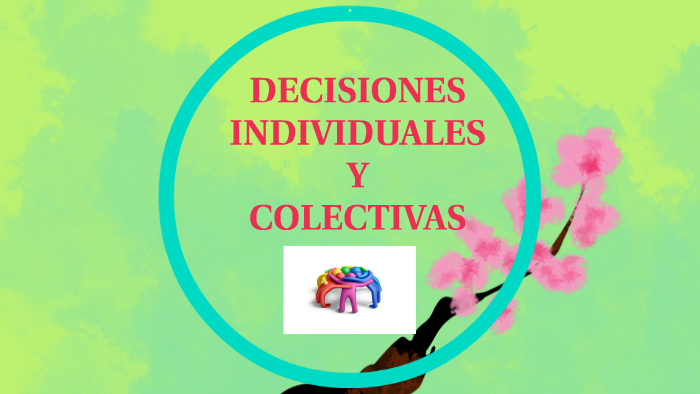 DECISIONES INDIVIDUALES Y COLECTIVAS by Paulette Mantilla Pretel on Prezi