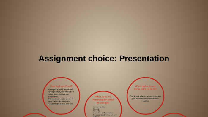 how to make a presentation about a novel