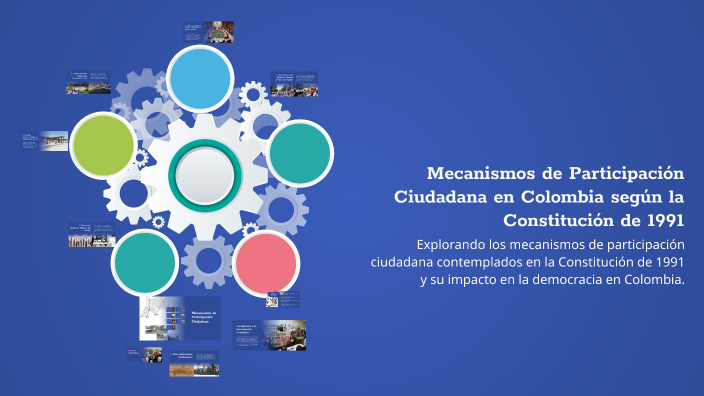 Mecanismos de Participación Ciudadana en Colombia según la Constitución ...
