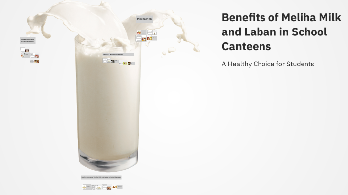 Benefits of Meliha Milk and Laban in School Canteens by Faisal Talal on ...