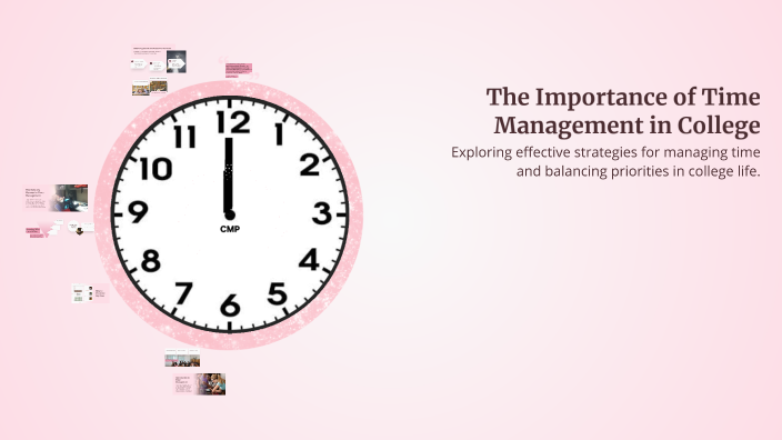 The Importance of Time Management in College by E'Riyna Rhone on Prezi