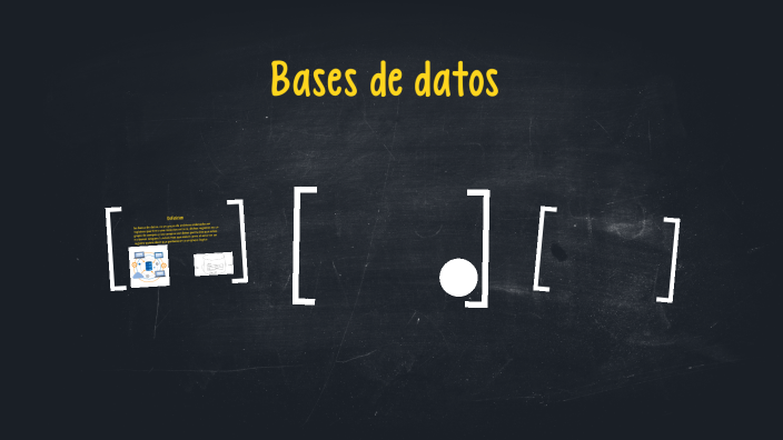 Bases de datos by BYRON ANDRES GARCIA LOPEZ on Prezi