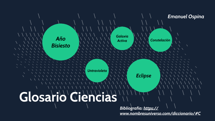 Glosario Ciencias Naturales By Emanuel Ospina Toro