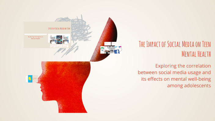 The Impact of Social Media on Teen Mental Health by Kemiya Sanders on Prezi