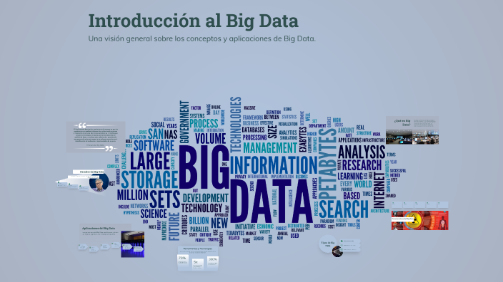 Introducción al Big Data by Ana Daniela Mendoza Lopez on Prezi
