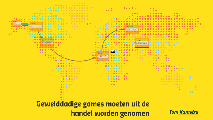 Gewelddadige games moeten uit de handel worden genomen by Tom Kamstra