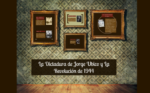 La Dictadura de Jorge Ubico y La Revolución de 1944 by Maria Jose ...