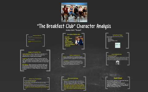 breakfast club character analysis