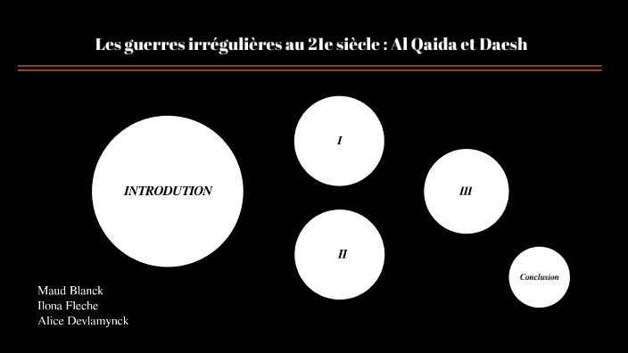 Al Qaida Et Daech Guerre Irreguliere