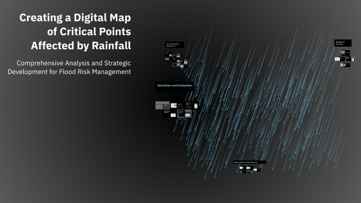 Creating a Digital Map of Critical Points Affected by Rainfall by ...