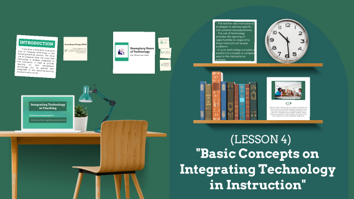 Basic Concepts on Integrating Technology in Instruction (LESSON 4) by ...