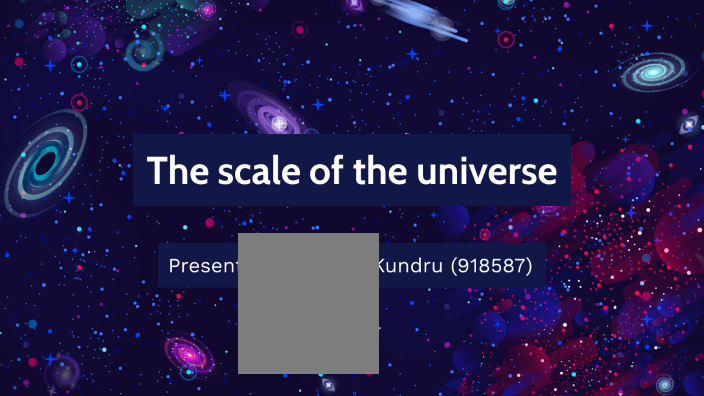 The scale of the universe by Provectus on Prezi