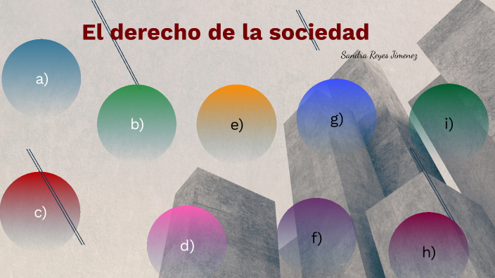 El derecho de la sociedad by Sandra Reyes Jimenez on Prezi