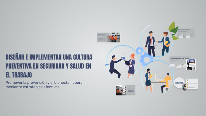 DISEÑAR E IMPLEMENTAR UNA CULTURA PREVENTIVA EN SEGURIDAD Y SALUD EN EL ...