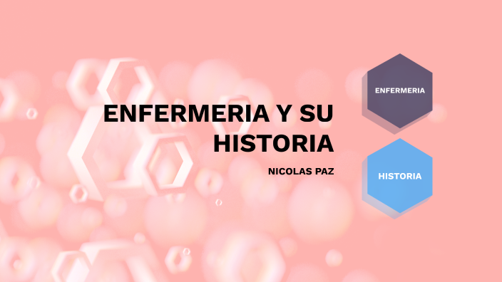 Enfermeria y su historia by NICOLAS DAVID PAZ MORIANO on Prezi