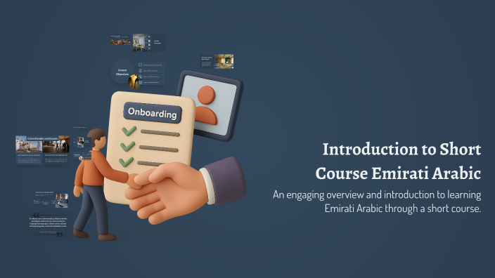 Introduction to Short Course Emirati Arabic by sammy on Prezi