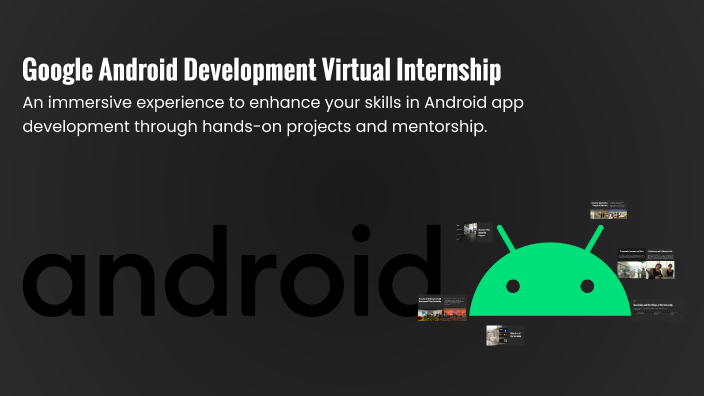 Google Android Development Virtual Internship by Seelam Vivek Reddy on ...