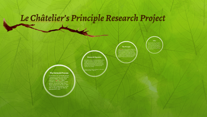 Le Châtelier’s Principle Research Project by Kiyah Hyatt on Prezi