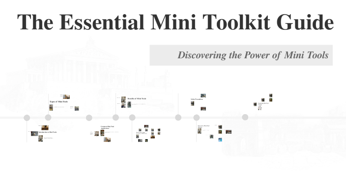 Toolkit Guide The Essential Mini Toolkit Guide by Atlanta Grant on Prezi