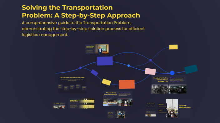 Solving the Transportation Problem: A Step-by-Step Approach by A ...